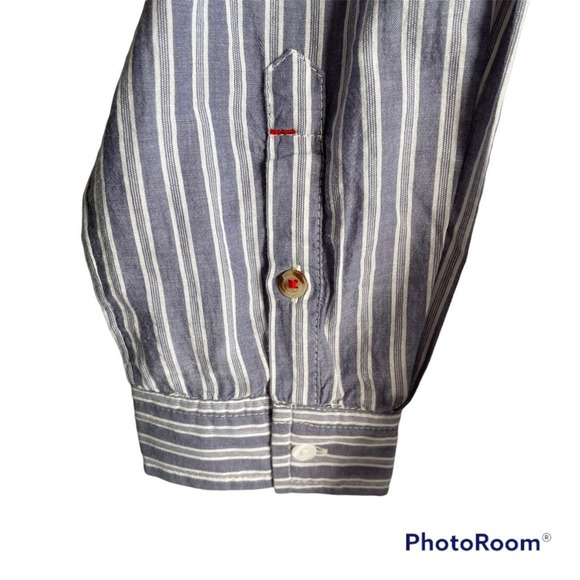 Sundance Ladies 100% Cotton Casual Stripe Tunic, XS - Picture 5 of 6